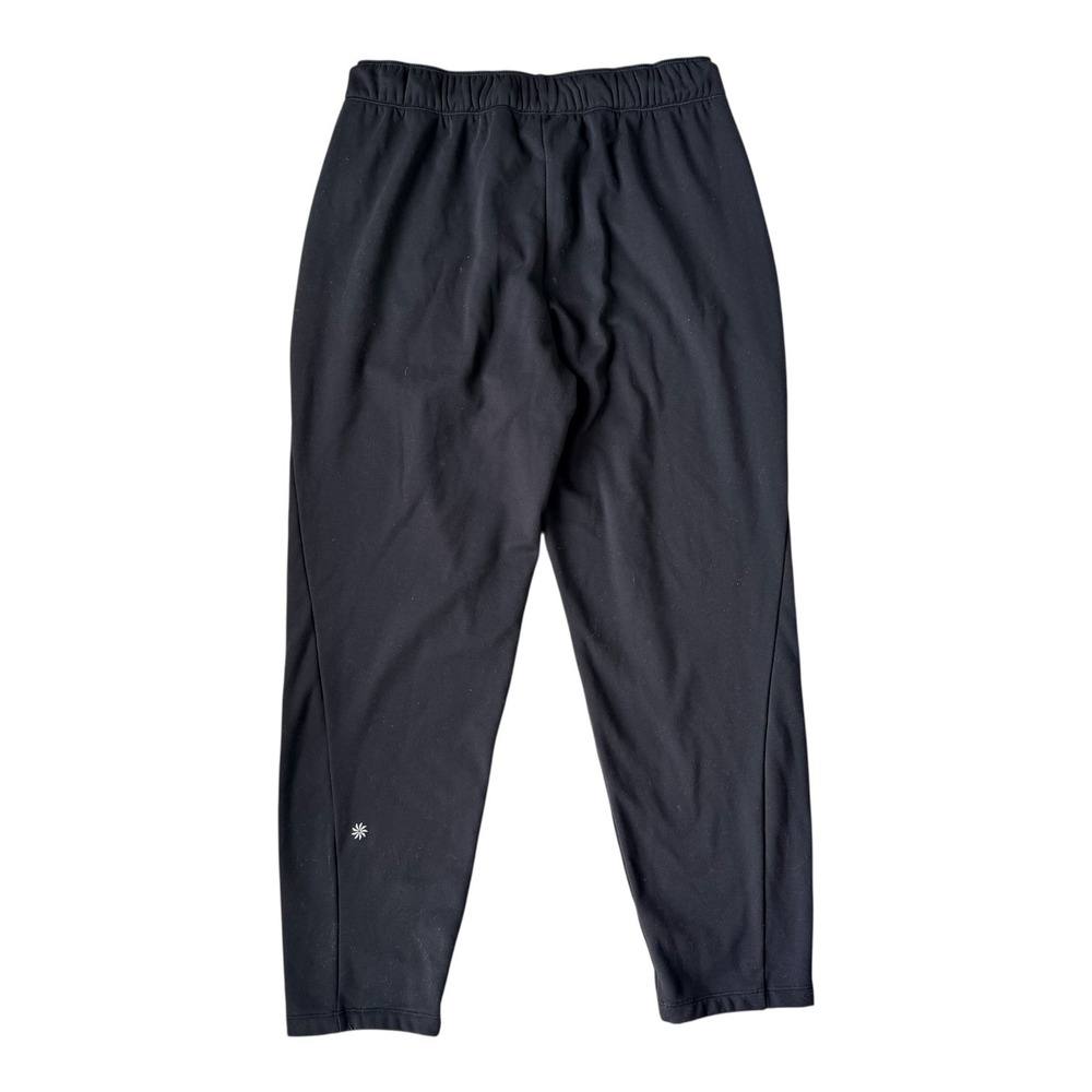 Athleta Unstoppable Mid Rise Sweatpants Medium Black‎ Performance Joggers Lounge - Picture 3 of 6
